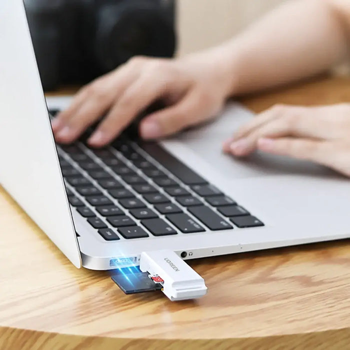 Ugreen Portable TF/SD Card Reader for USB 3.0 Black (CM104) - Flash card readers<<<HurtelXML