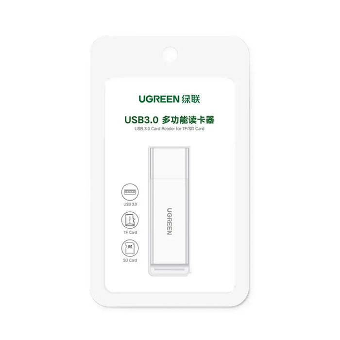 Ugreen Portable TF/SD Card Reader for USB 3.0 Black (CM104) - Flash card readers<<<HurtelXML