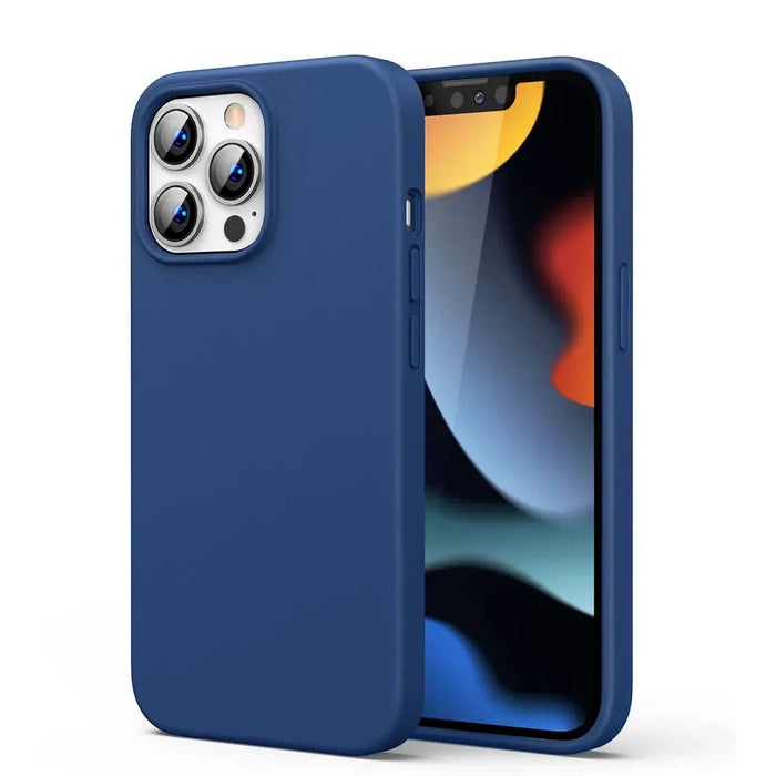 Ugreen Protective Silicone Case rubber flexible silicone case cover for iPhone 13 Pro Max blue - Cell phone cases