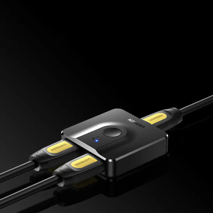 Ugreen switch HDMI splitter switch - 2x HDMI 4K 60Hz black (CM217) - KVM switches<<<HurtelXML