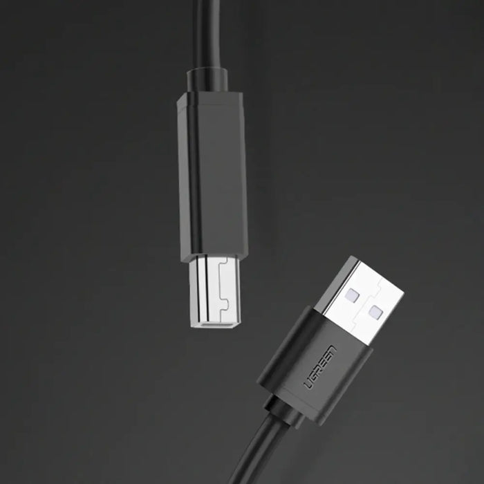 Ugreen US122 USB-B USB-A 2.0 printer cable 15m - black - Cell phone cables<<<HurtelXML