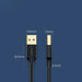 Ugreen US128 10370 USB-A 3.0 / USB-A 3.0 5Gb/s cable 1m - black - Cell phone cables<<<HurtelXML
