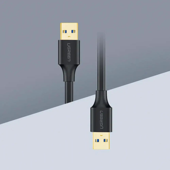 Ugreen US128 10371 USB-A 3.0 / USB-A 3.0 5Gb/s cable 2m - black - Cell phone cables<<<HurtelXML