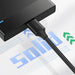 Ugreen US130 10840 USB-A 3.0 - micro USB-B cable 0.5m - black - Cell phone cables<<<HurtelXML