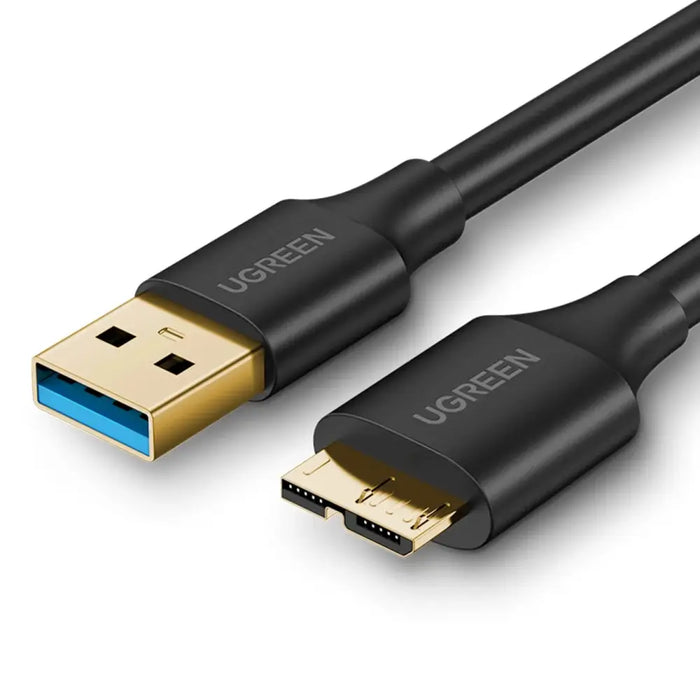 Ugreen US130 10840 USB-A 3.0 - micro USB-B cable 0.5m - black - Cell phone cables<<<HurtelXML