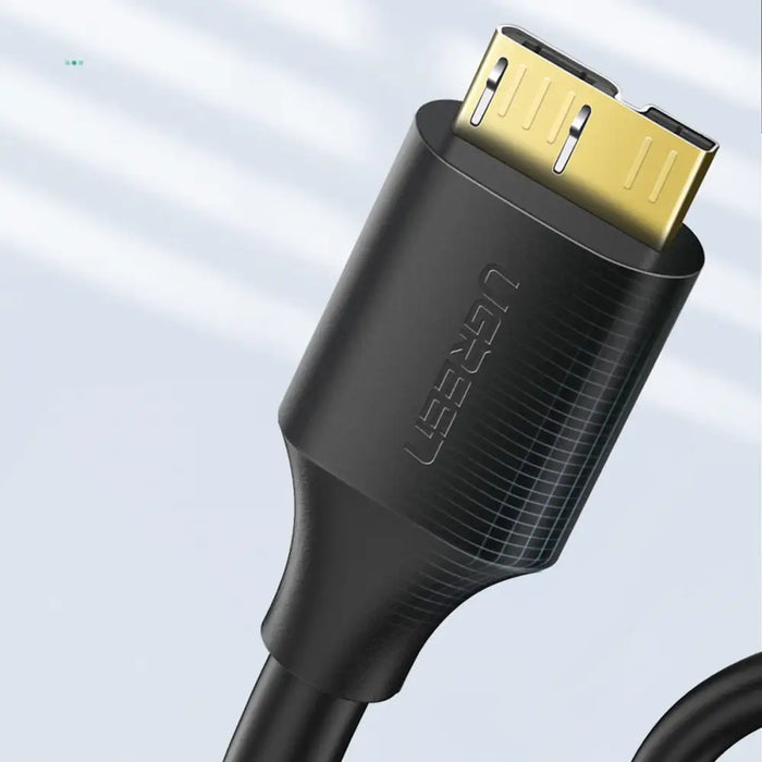 Ugreen US130 10841 USB-A 3.0 - micro USB-B cable 1m - black - Cell phone cables<<<HurtelXML