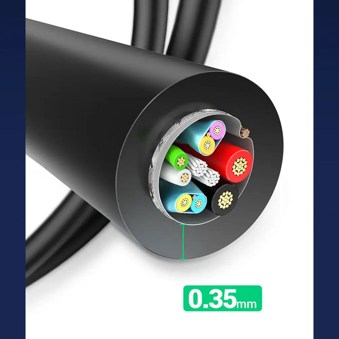 Ugreen US184 20883 USB-A 3.0 / USB-C 3A cable 1.5m - black - Cell phone cables<<<HurtelXML