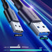 Ugreen US184 20883 USB-A 3.0 / USB-C 3A cable 1.5m - black - Cell phone cables<<<HurtelXML