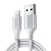 Ugreen US199 60162 USB-A / Lightning MFi Cable 1.5m - Silver - Cell phone cables<<<HurtelXML