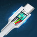 Ugreen US264 60517 USB-C / USB-C PD QC AFC Cable 0.5m - White - Cell phone cables<<<HurtelXML