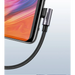 Ugreen US284 50942 USB-A (straight) / USB-C (angled) cable 3A 2m - gray - Cell phone cables<<<HurtelXML&&&USB