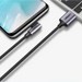 Ugreen US284 70255 USB-A (straight) / USB-C (angled) 3A Cable 3m - Gray - Cell phone cables<<<HurtelXML