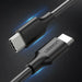 Ugreen US286 USB-C - USB-C 3A 480Mb/s cable 3m - black - Cell phone cables<<<HurtelXML