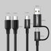 Ugreen US286 USB-C - USB-C PD QC 3A 480Mb/s cable 1.5m - black - Cell phone cables<<<HurtelXML