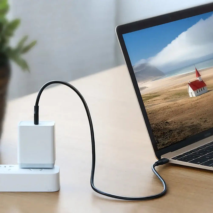 Ugreen US286 USB-C - USB-C PD QC 3A 480Mb/s cable 1.5m - black - Cell phone cables<<<HurtelXML