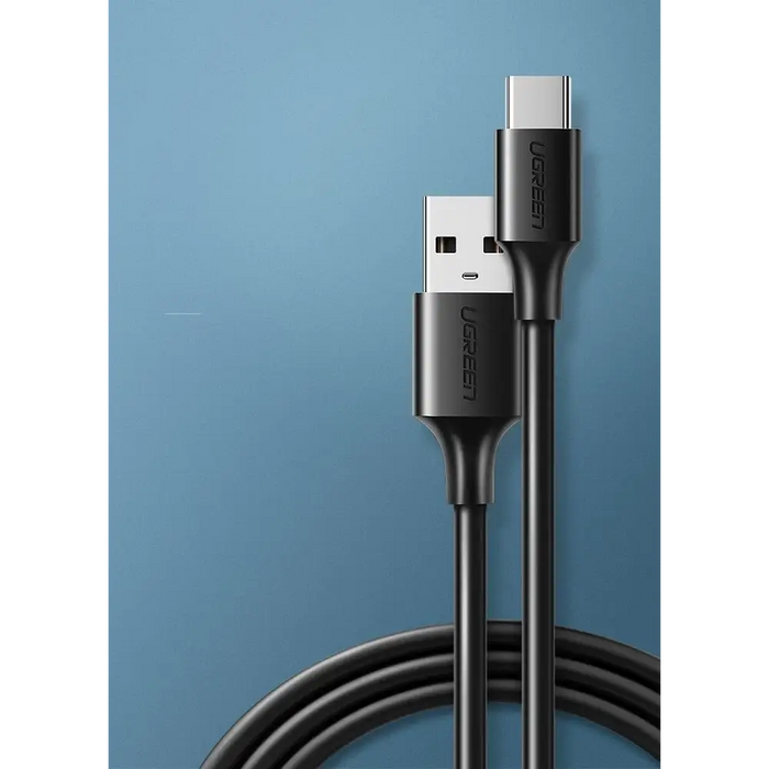 Ugreen US287 60116 USB-A / USB-C 2A cable 1m - black - Cell phone cables<<<HurtelXML&&&Кабели за мобилни