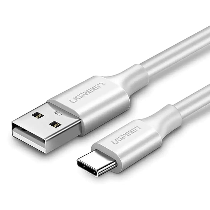 Ugreen US287 60119 USB-A / USB-C 3A Cable 0.25m - White - Cell phone cables<<<HurtelXML