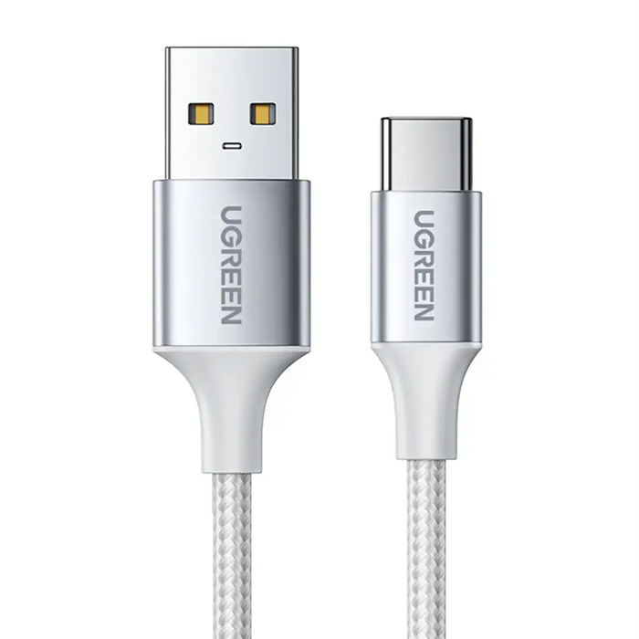 Ugreen US288 60130 USB-A / USB-C QC 3.0 3A Cable 0.5m - White - Cell phone cables<<<HurtelXML