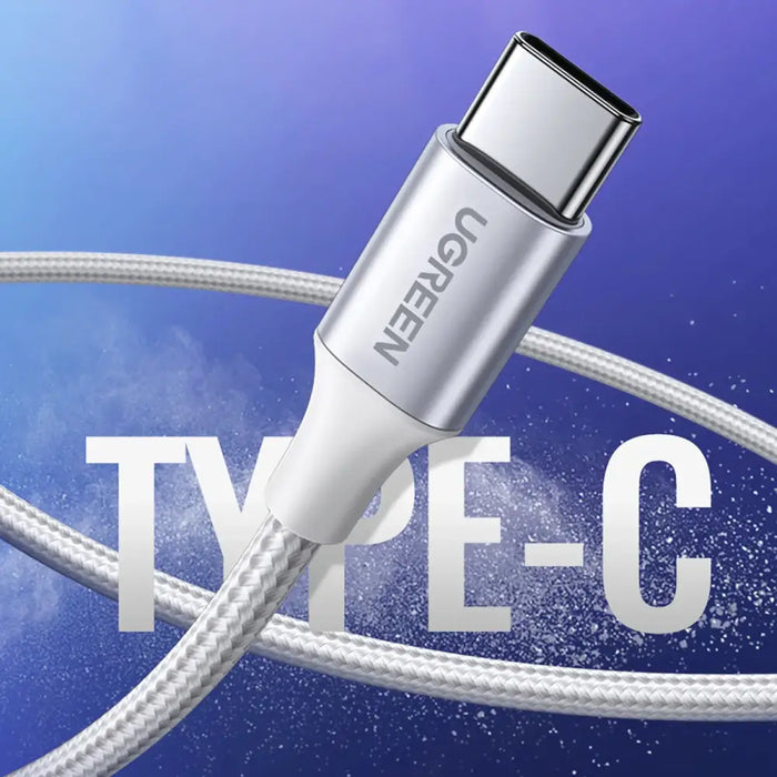 Ugreen US288 60131 USB-A / USB-C QC 3.0 3A 1m cable - white - Cell phone cables<<<HurtelXML