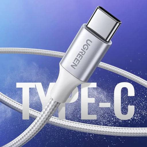 Ugreen US288 60132 USB-A / USB-C QC 3.0 3A Cable 1.5m - White - Cell phone cables<<<HurtelXML