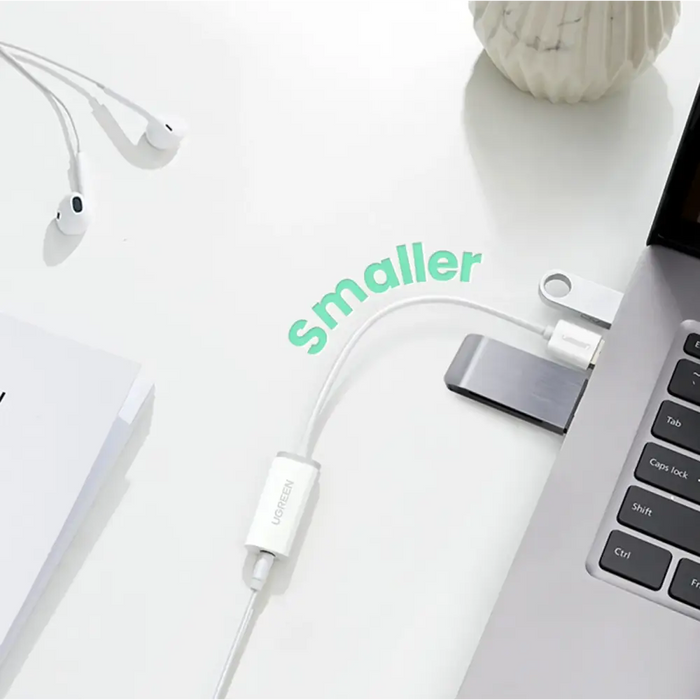 Ugreen US288 60132 USB-A / USB-C QC 3.0 3A Cable 1.5m - White - Cell phone cables<<<HurtelXML