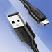 Ugreen US289 60134 micro USB / USB-A cable 0.25m - black - Cell phone cables<<<HurtelXML