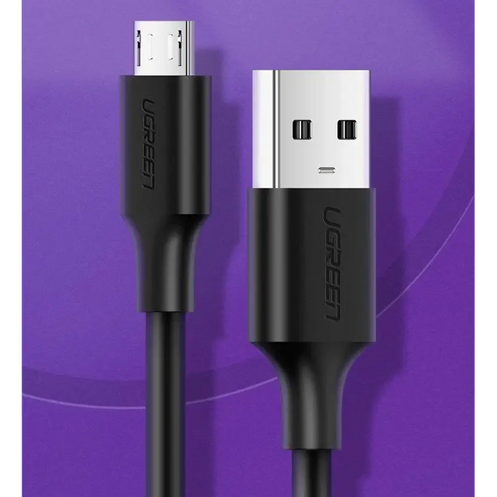Ugreen US289 60137 micro USB / USB-A cable 1.5m - black - Cell phone cables<<<HurtelXML&&&USB cablesKBA-USB<<<Cables