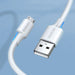 Ugreen US289 60140 micro USB / USB-A cable 0.5m - white - Cell phone cables<<<HurtelXML