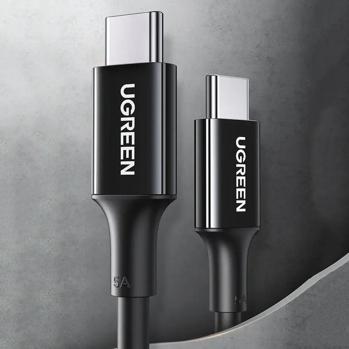 Ugreen US300 USB-C - USB-C PD QC FCP cable 100W 5A 480Mb/s 2m - white - Cell phone cables<<<HurtelXML&&&Кабели за