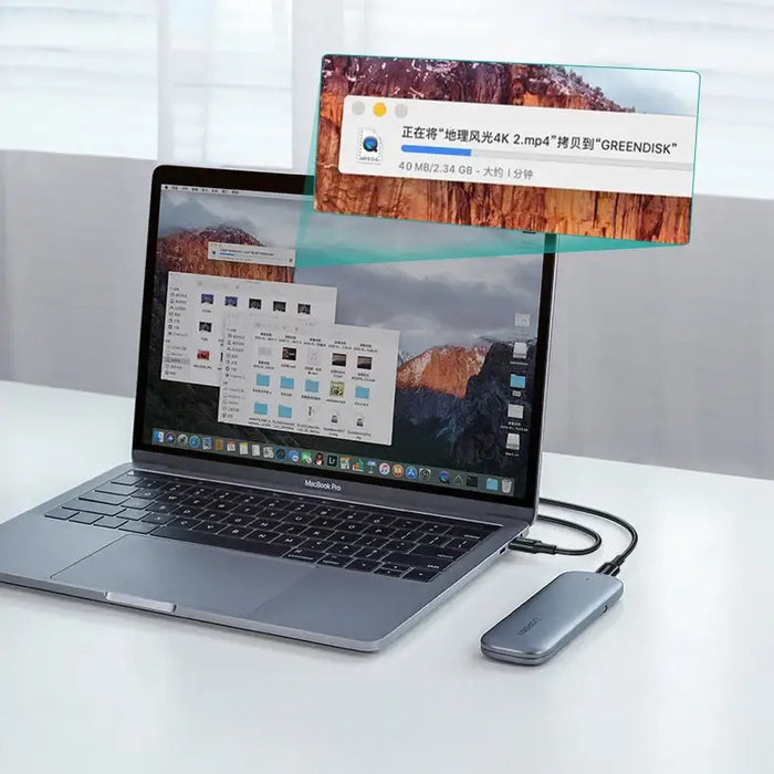 Ugreen US300 USB-C - USB-C PD QC FCP cable 100W 5A 480Mb/s 2m - white - Cell phone cables<<<HurtelXML&&&Кабели за