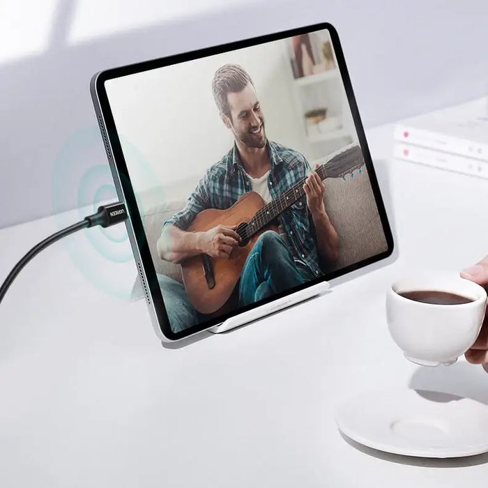 Ugreen US300 USB-C - USB-C PD QC FCP cable 100W 5A 480Mb/s 2m - white - Cell phone cables<<<HurtelXML&&&Кабели за