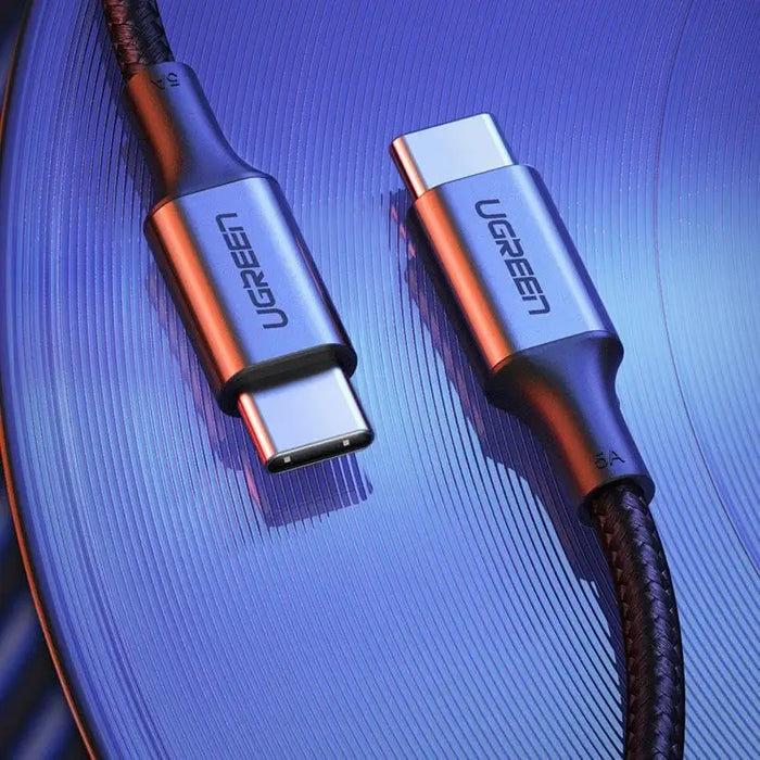 Ugreen US316 70429 USB-C - USB-C PD QC FCP Cable 100W 5A 480Mb/s 2m - Gray - Cell phone cables<<<HurtelXML