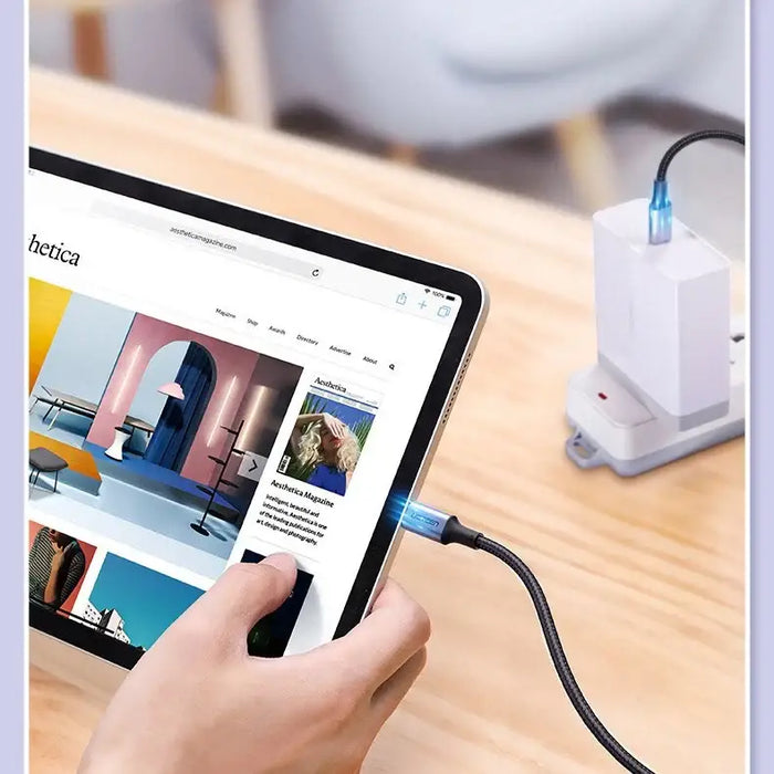 Ugreen US316 70429 USB-C - USB-C PD QC FCP Cable 100W 5A 480Mb/s 2m - Gray - Cell phone cables<<<HurtelXML