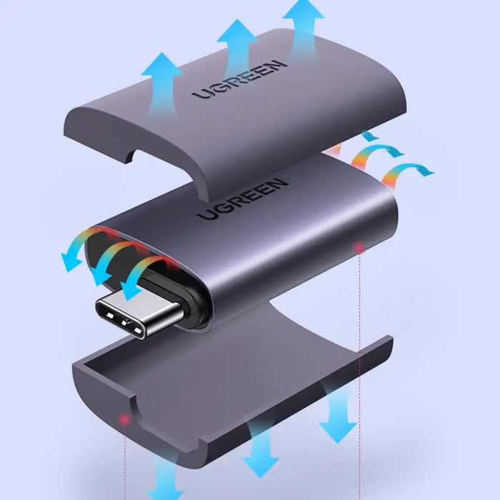 Ugreen US320 USB-C HDMI adapter - gray - USB adapters<<<HurtelXML