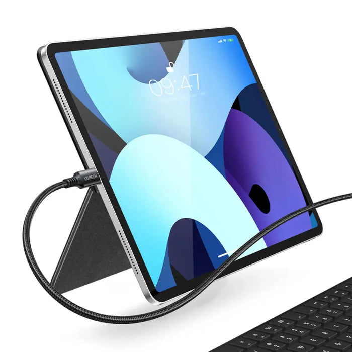 Ugreen US555 100W USB-C / USB-C PD cable 3 m - gray - Cell phone cables<<<HurtelXML