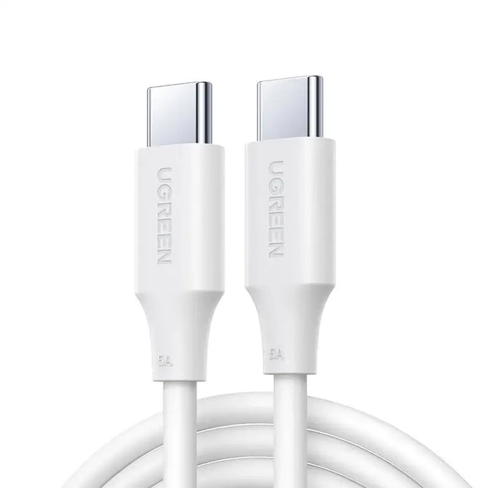 Ugreen US562 USB-C - USB-C PD QC cable 100W 480Mb/s 1m - white - Cell phone cables<<<HurtelXML