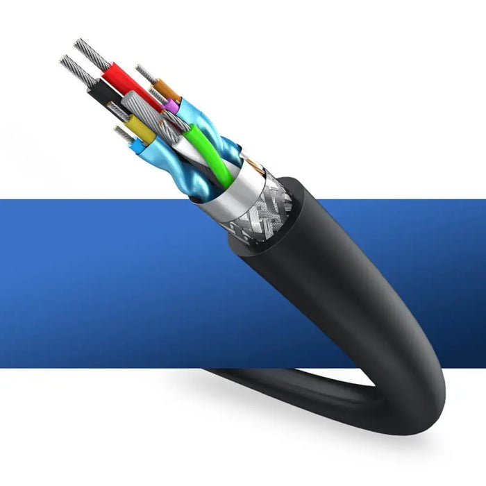Ugreen USB-A (male) - USB-A (female) adapter extension cable USB 3.0 5Gb/s 0.5m black (US129) - Cell phone