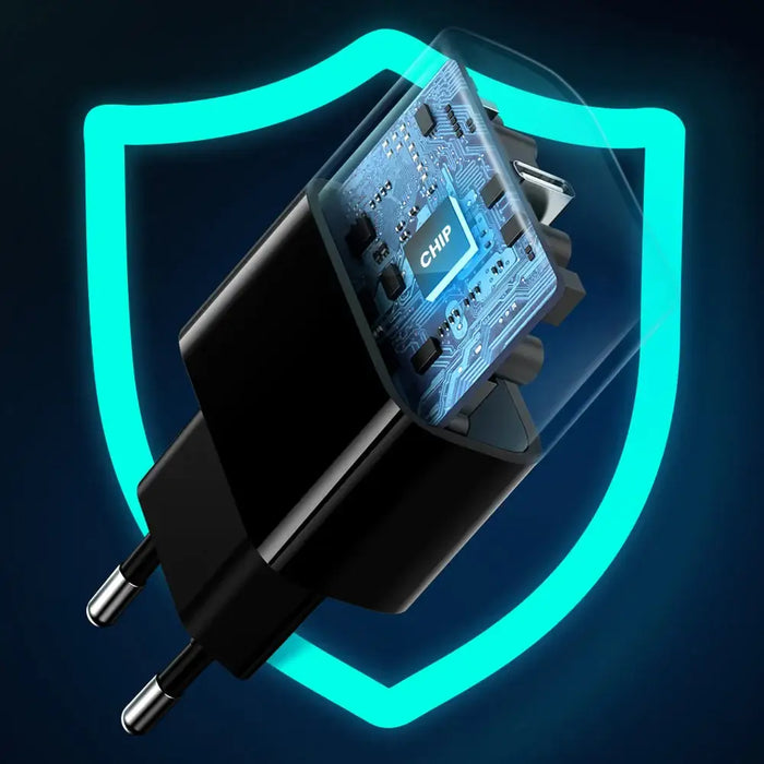 Ugreen USB wall charger Type C 20W Power Delivery black (10191) - Cell phone USB charger<<<HurtelXML
