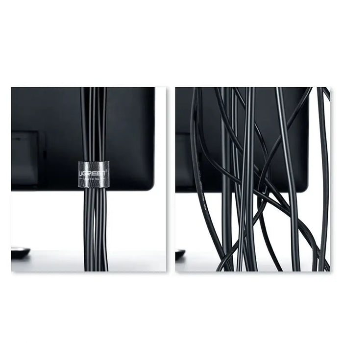Ugreen velcro tape velcro cable organizer 2m black (40354) - Cable organizers<<<HurtelXML
