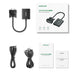 Ugreen VGA (Male) to HDMI (Female) Adapter Cable 0.15m Black (CM513) - Video adapters<<<HurtelXML&&&Exhibition