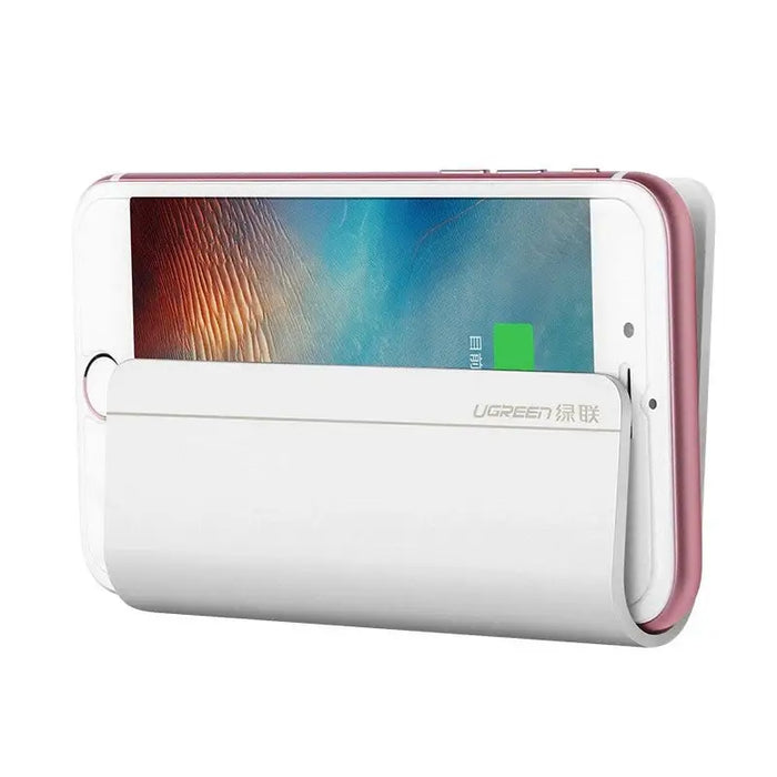 Ugreen wall mount smartphone stand for charging white (30394) - Cell phone holders<<<HurtelXML