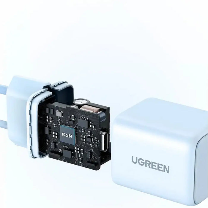 Ugreen X512 20W GaN 1x USB-C Wall Charger - Blue - Cell phone USB charger<<<HurtelXML&&&ChargersLAD-SIC<<<Power