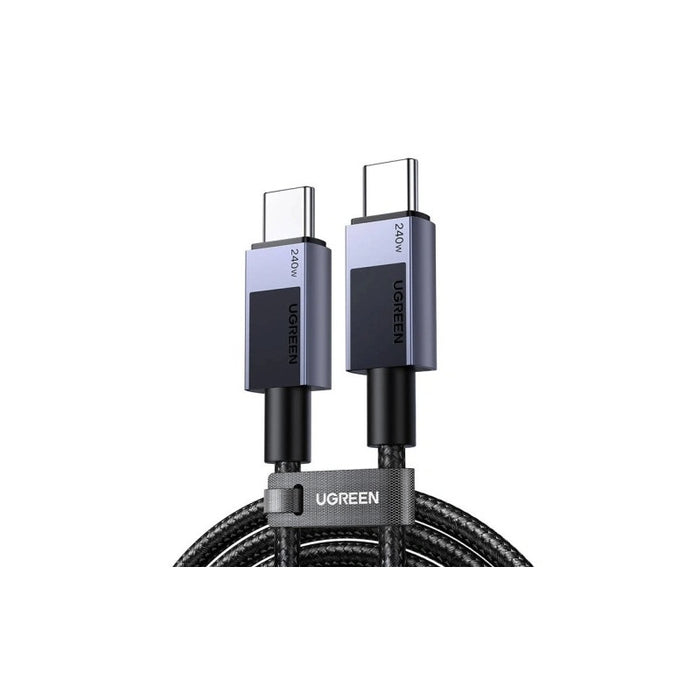 USB-C TO USB-C DATA AND CHARGING CABLE 240W PD 3.1 – 2m (LP513) UGREEN - GRAY