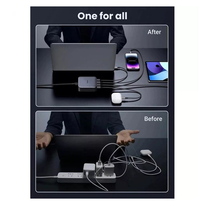 CD328 DESK CHARGER 220V 3xUSB-C,1xUSB-A,100W UGREEN