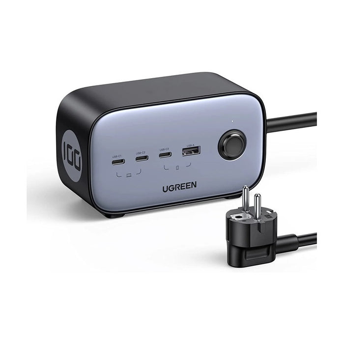 6 IN 1 UNIVERSAL CHARGER CD270 Desk 220V 3xUSB-C 1xUSBA 2xAC UGREEN