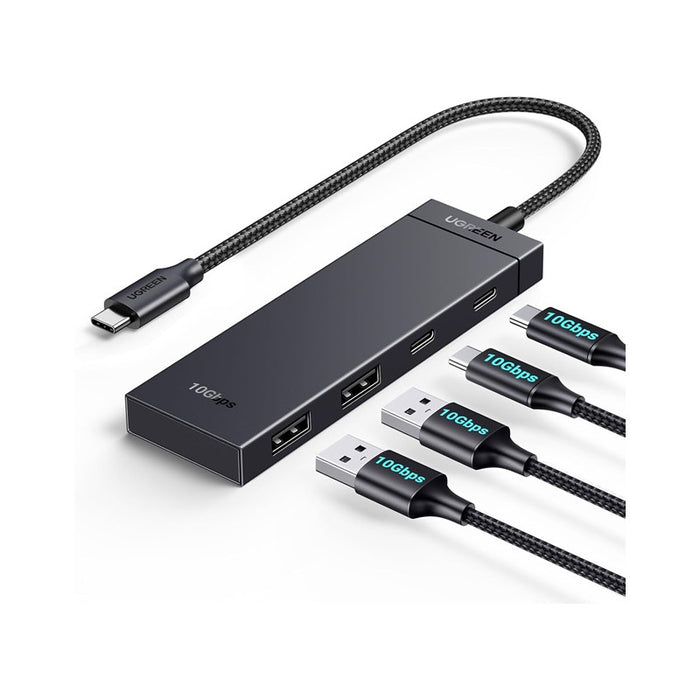 HUB 2xUSB3.0A,2xUSB-C 3.2,INPUT USB-C CM806 UGREEN