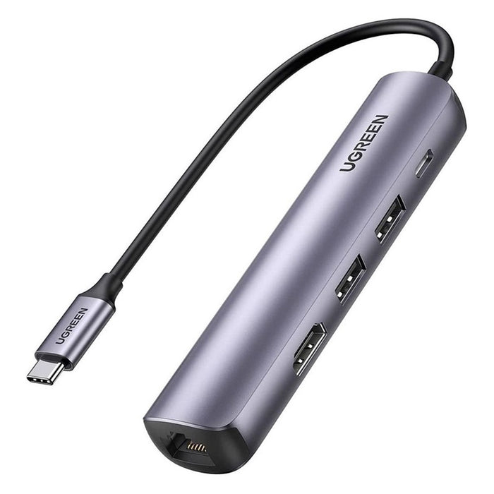MULTIFUNCTIONAL ADAPTER 5in1 HDMI 4K-60Hz/RJ45 CM418 UGREEN