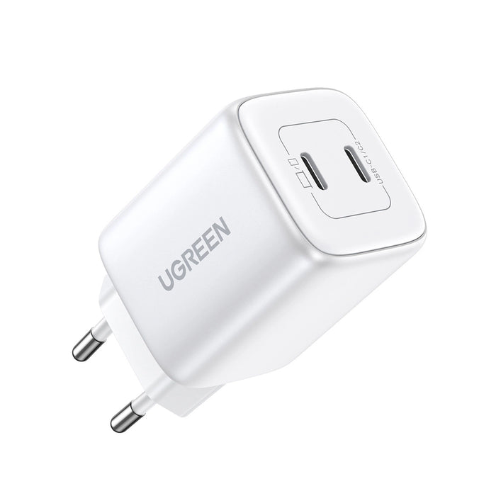 GaN Fast Charger 2 x USB-C 45W QC PD Ugreen CD294 - White
