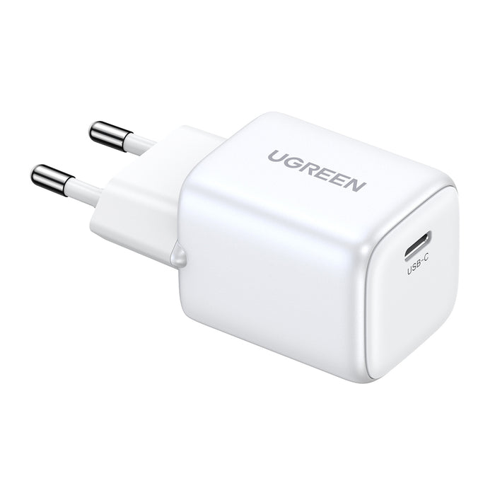 Ugreen Nexode mini CD318 15324 GaN 20W USB-C PD 3.0 / QC 4.0 network charger - white