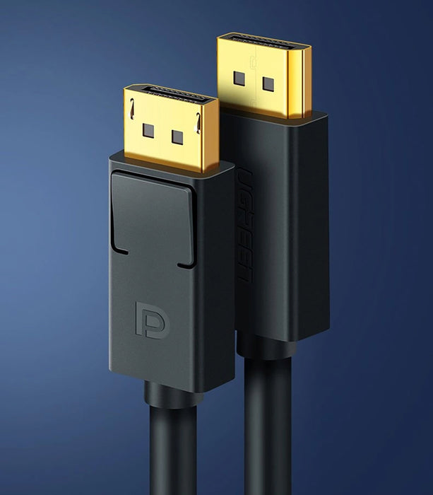 Ugreen DP102 10244 DisplayPort 1.2 4K / DisplayPort 1.2 4K Cable 1 m - Black
